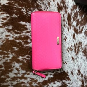 Kate Spade Pink Large Continental Wallet